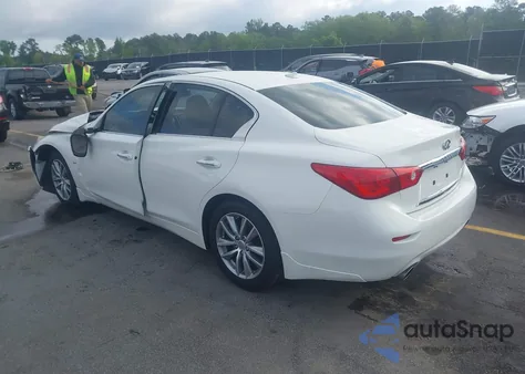 2014 Infiniti Q50 from USA, damaged, VIN JN1BV7AP7EM672350